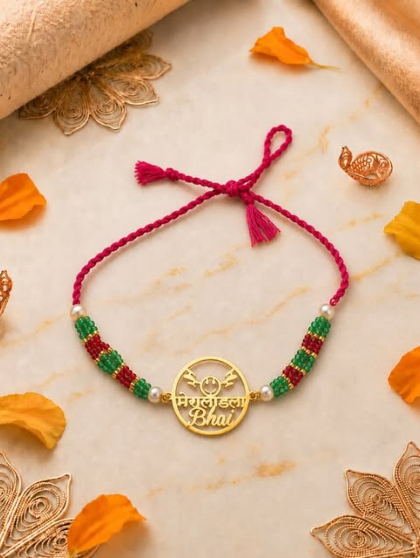 Mera Laadla Bhai Silver Rakhi