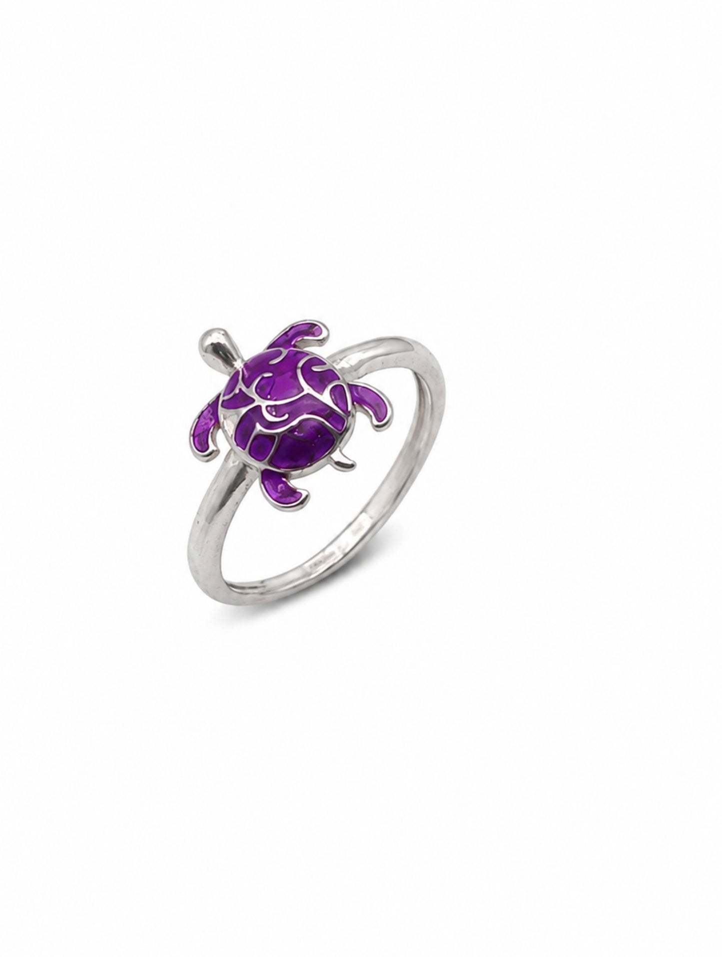 Tiny Turtle Treasure Kids Ring