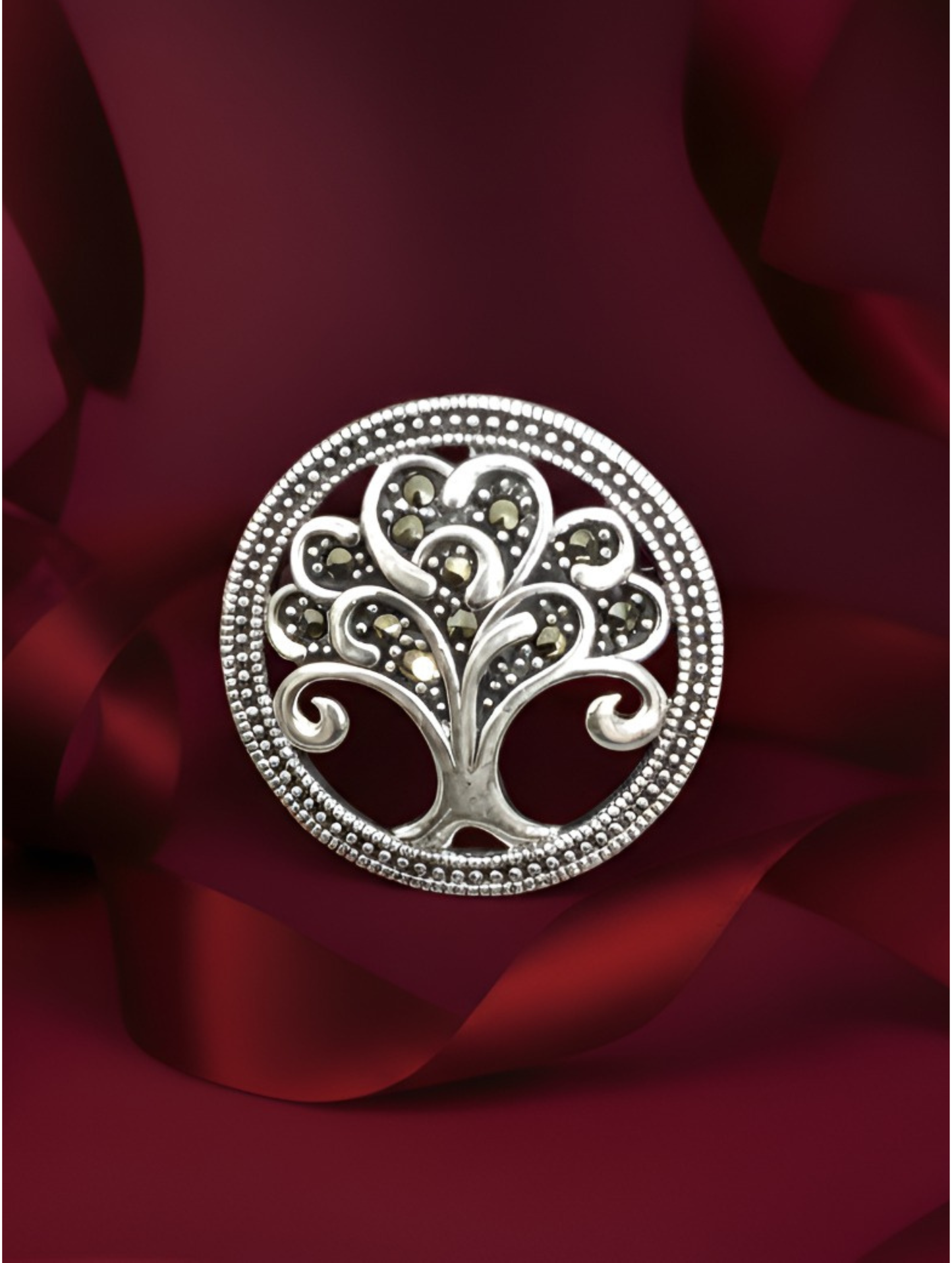 ETERNAL TREE BROOCH