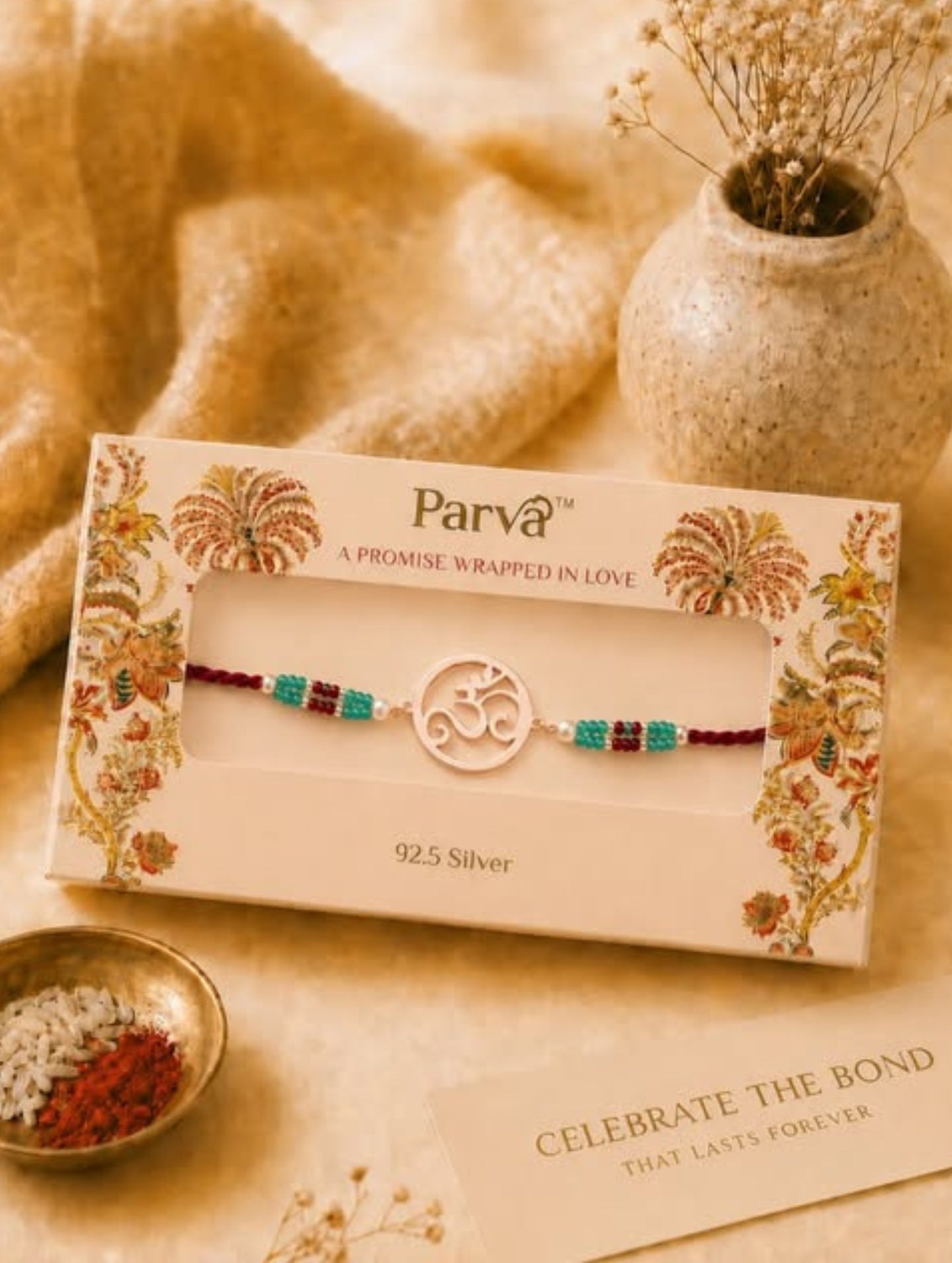 DIVINE OM BLESSING RAKHI