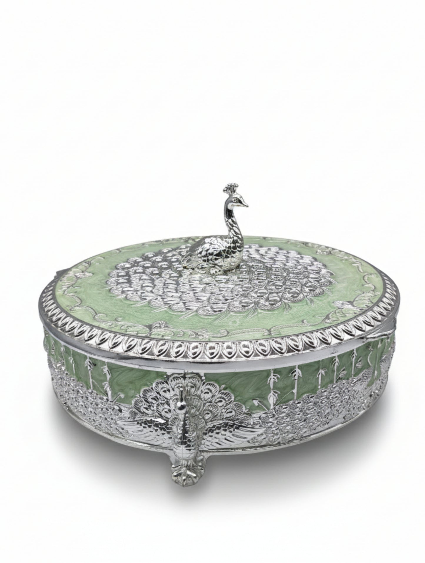 Peacock Motif Display Case