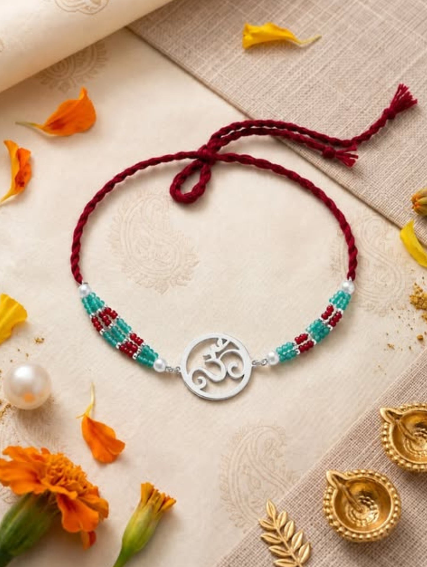 DIVINE OM BLESSING RAKHI
