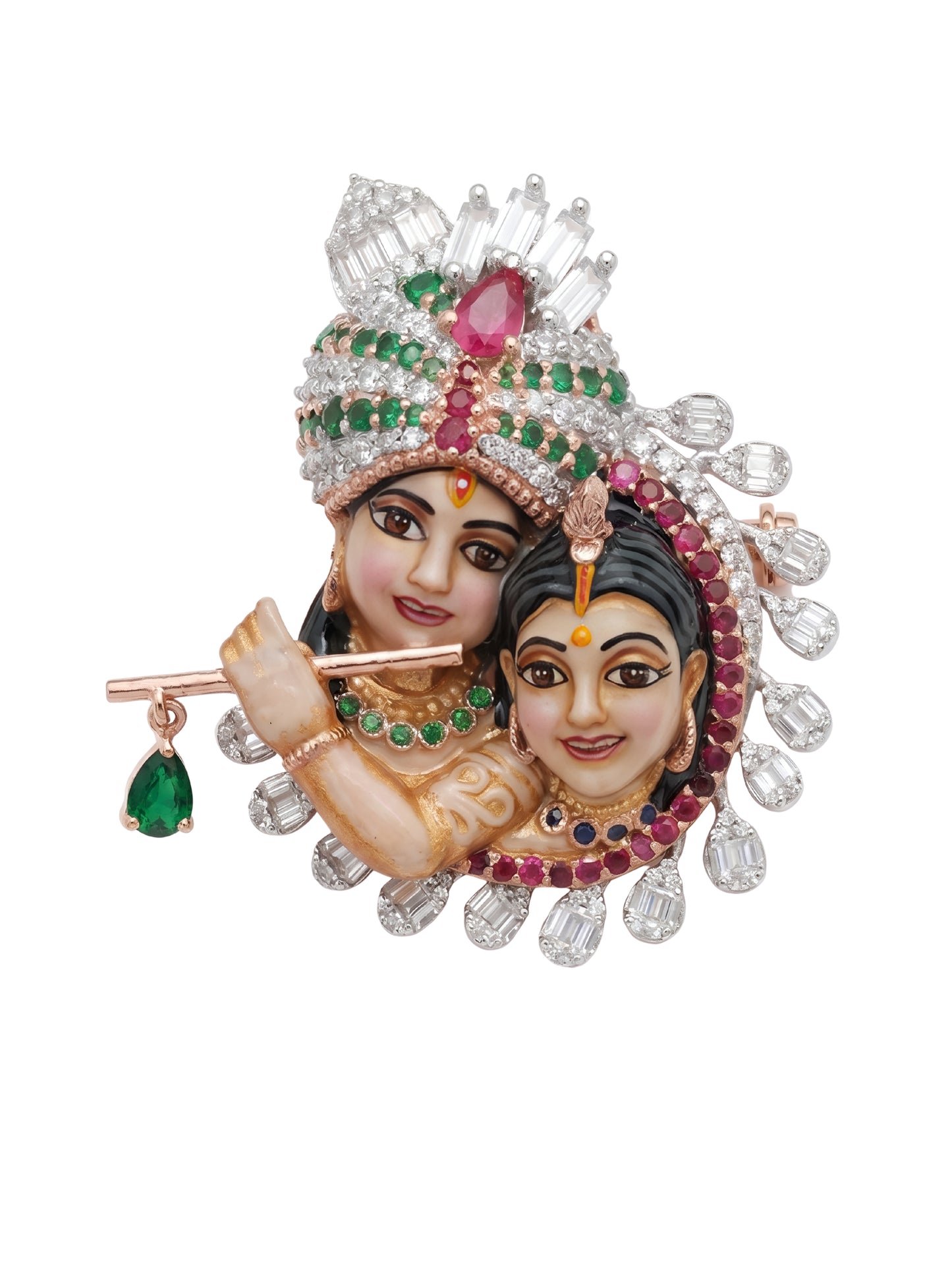 Divine Raas Pendant Brooch