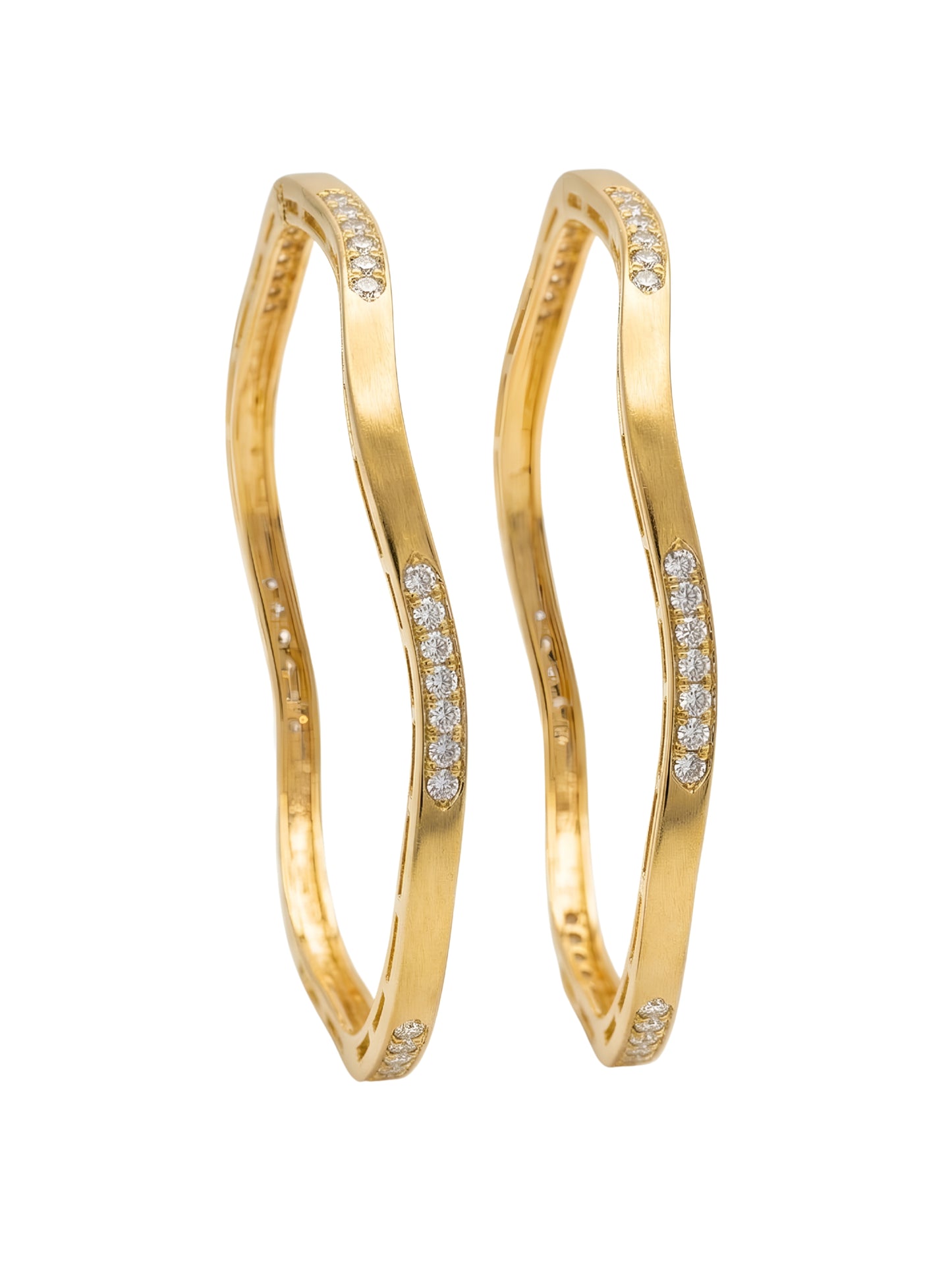 Nazakat Golden Whisper Bangles