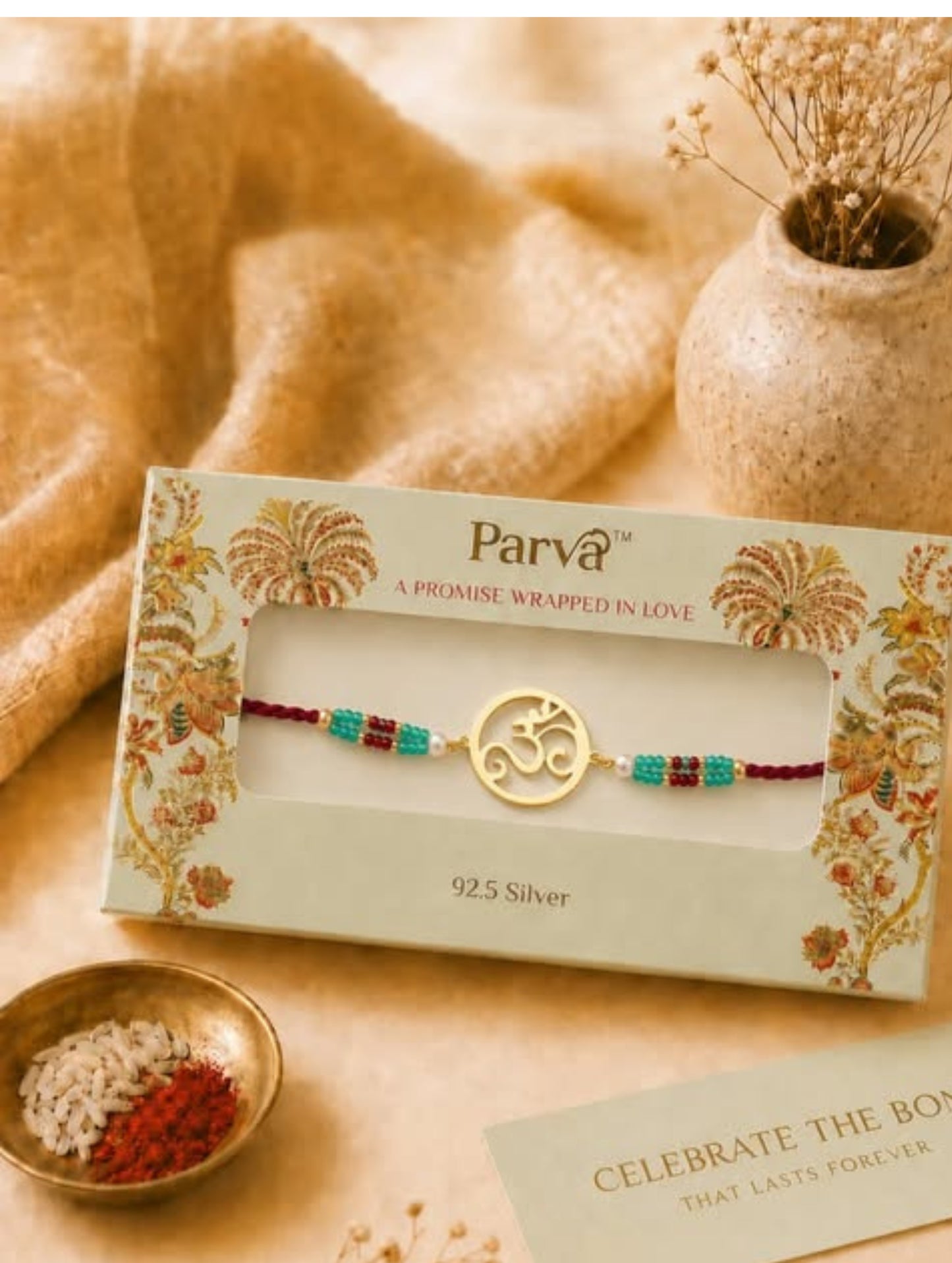 DIVINE OM BLESSING RAKHI