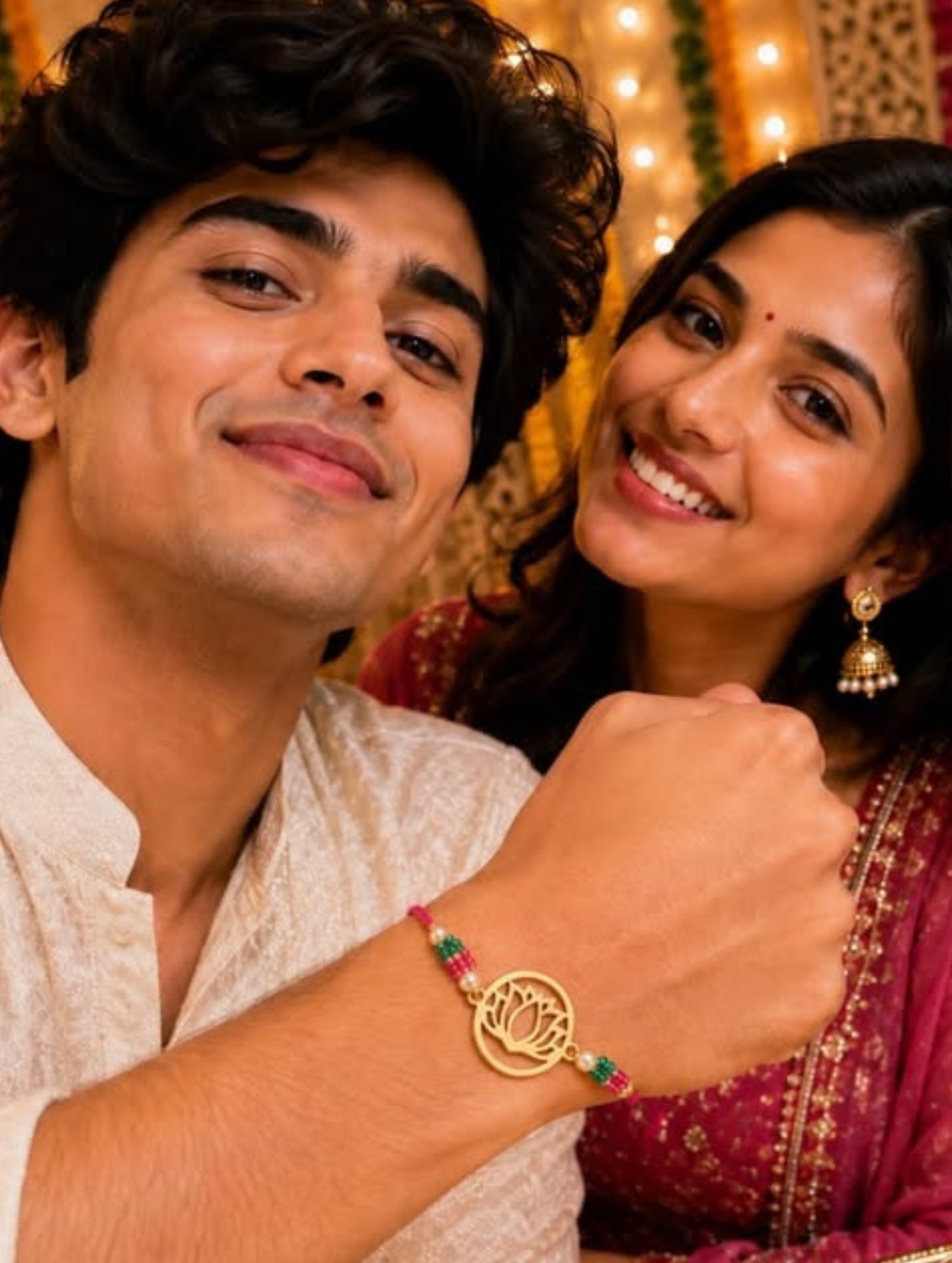 DIVINE LOTUS RAKHI