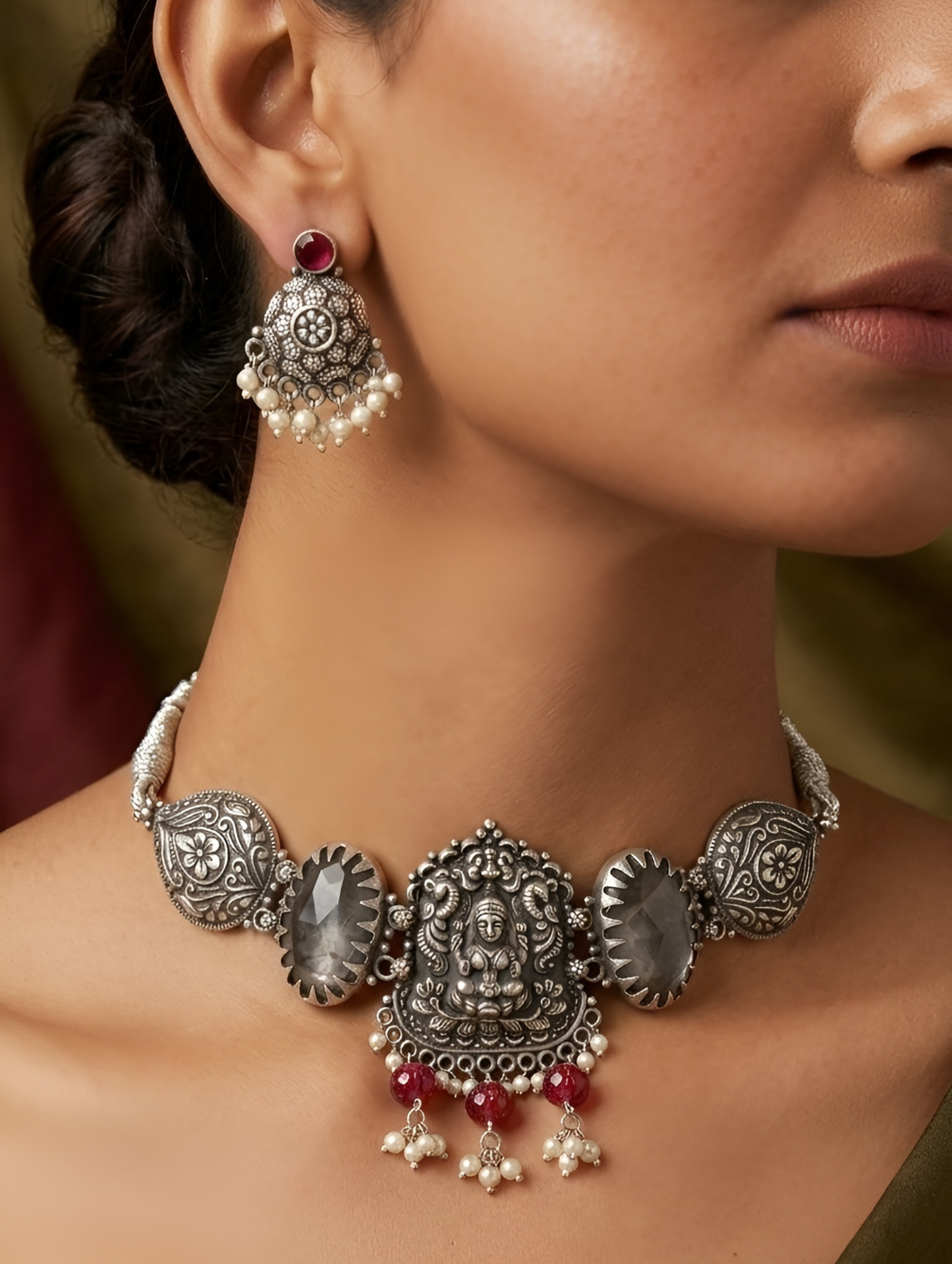 Ibaadat Lakshmi Heritage Necklace