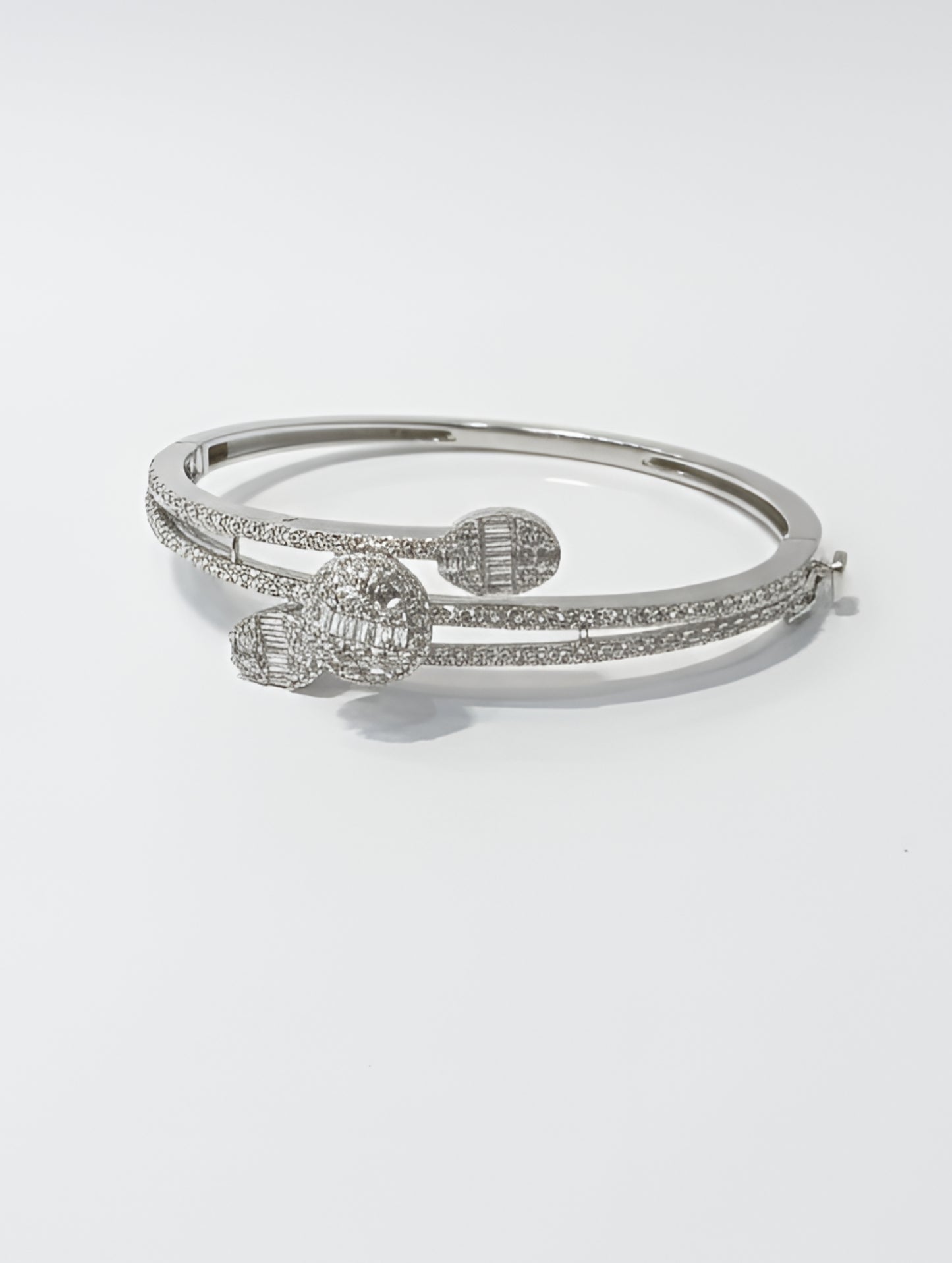 Premium Bloom Silver Bracelet