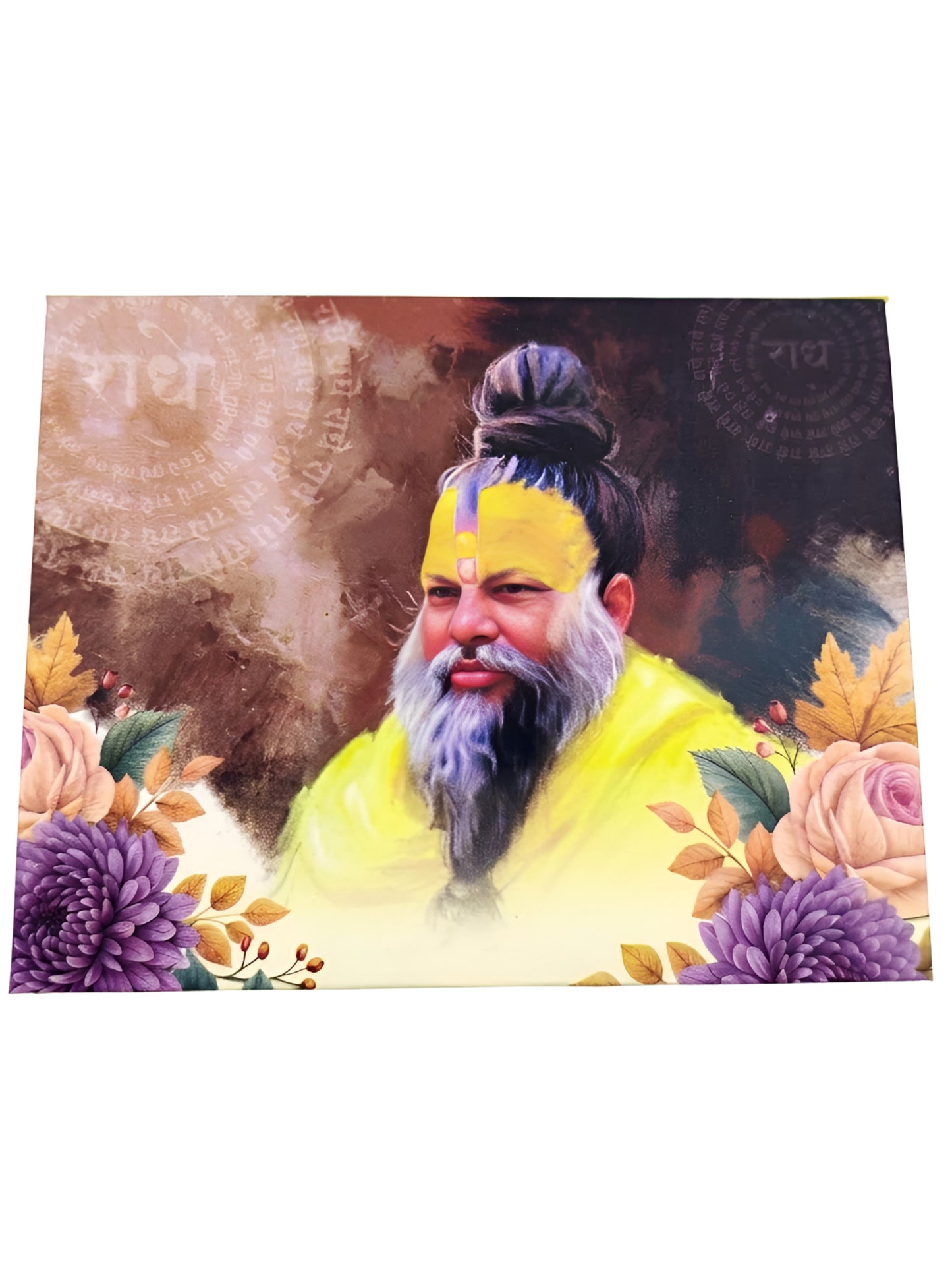 Divine Guru Blessings Silver Coin Box