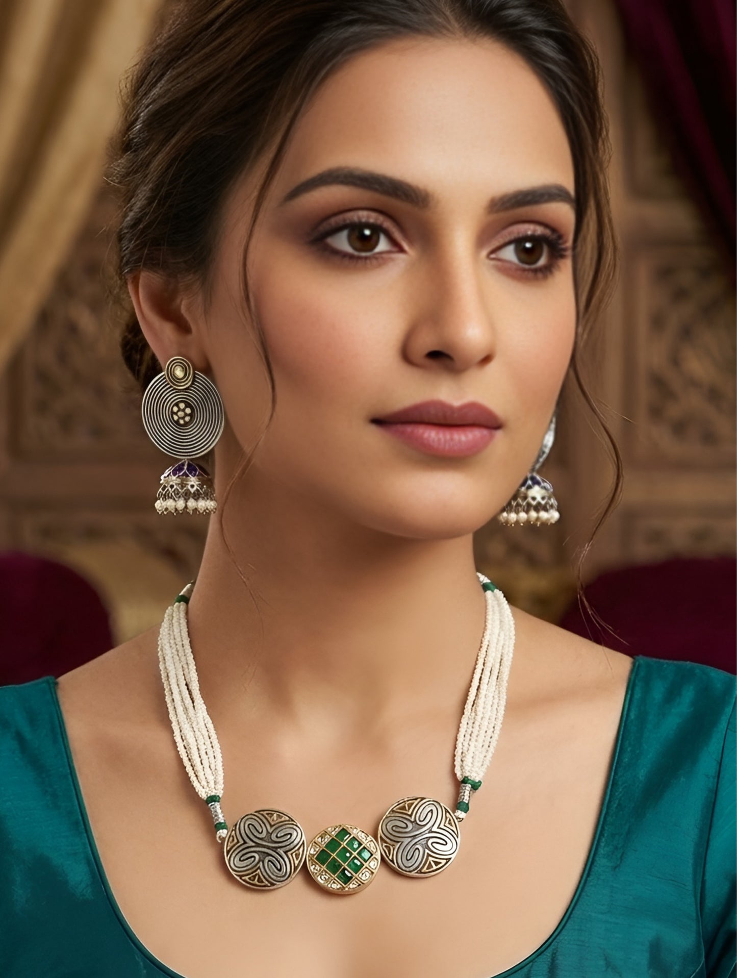 Sunburst Heritage Nayab Necklace