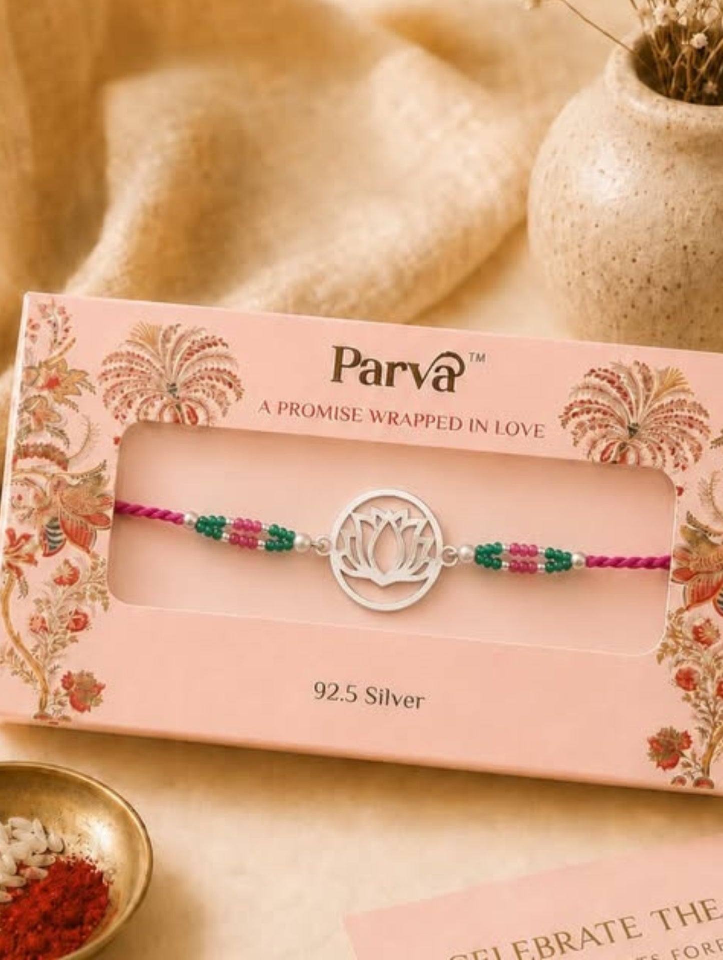 DIVINE LOTUS RAKHI