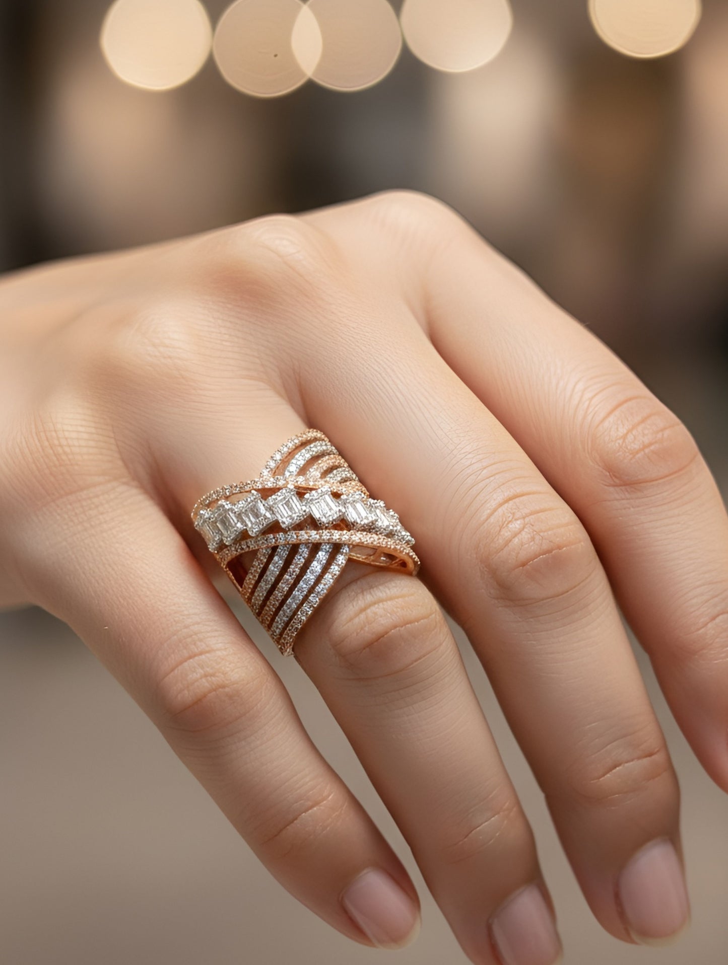 Premium Royal Wave Ring