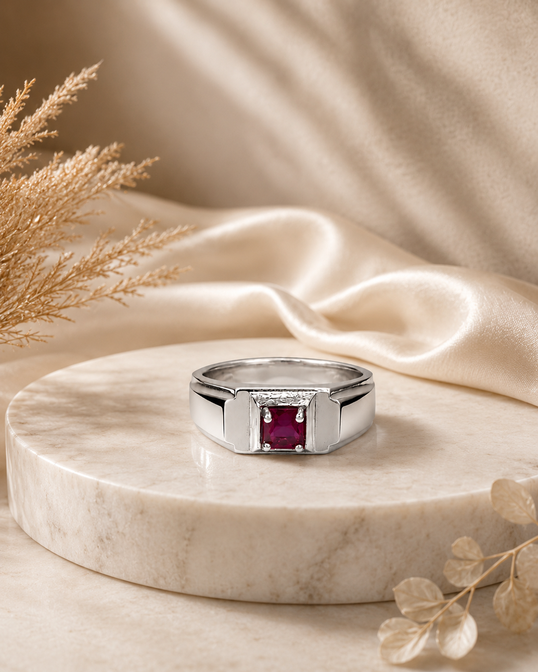 SCARLET CORE GENTS RING