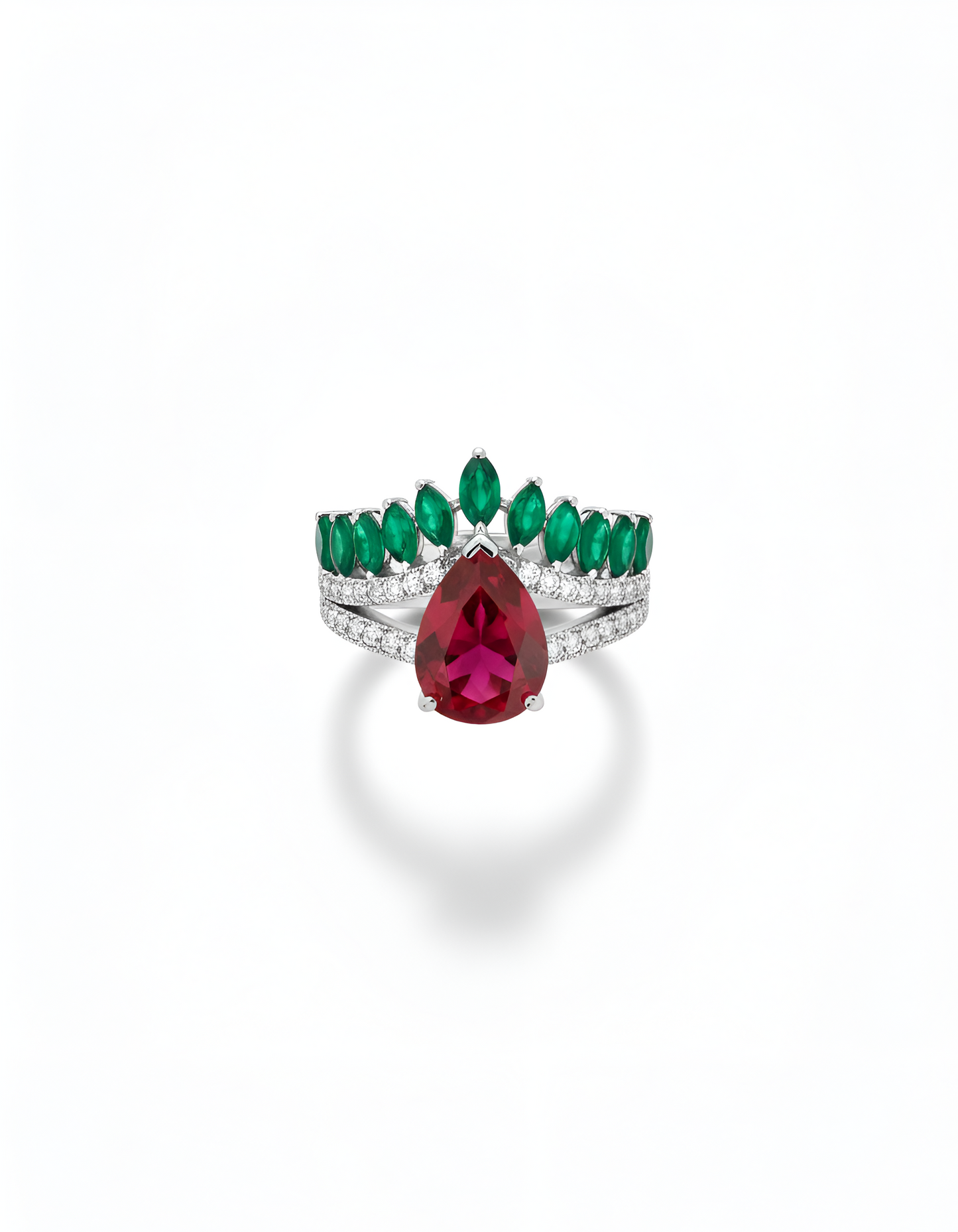 Premium  Crimson Empress Ring