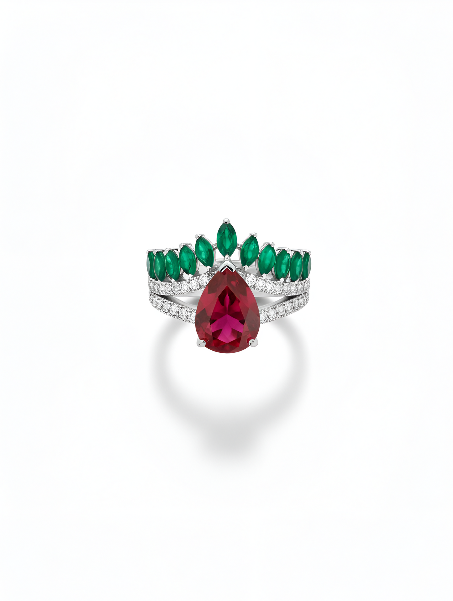 Premium  Crimson Empress Ring