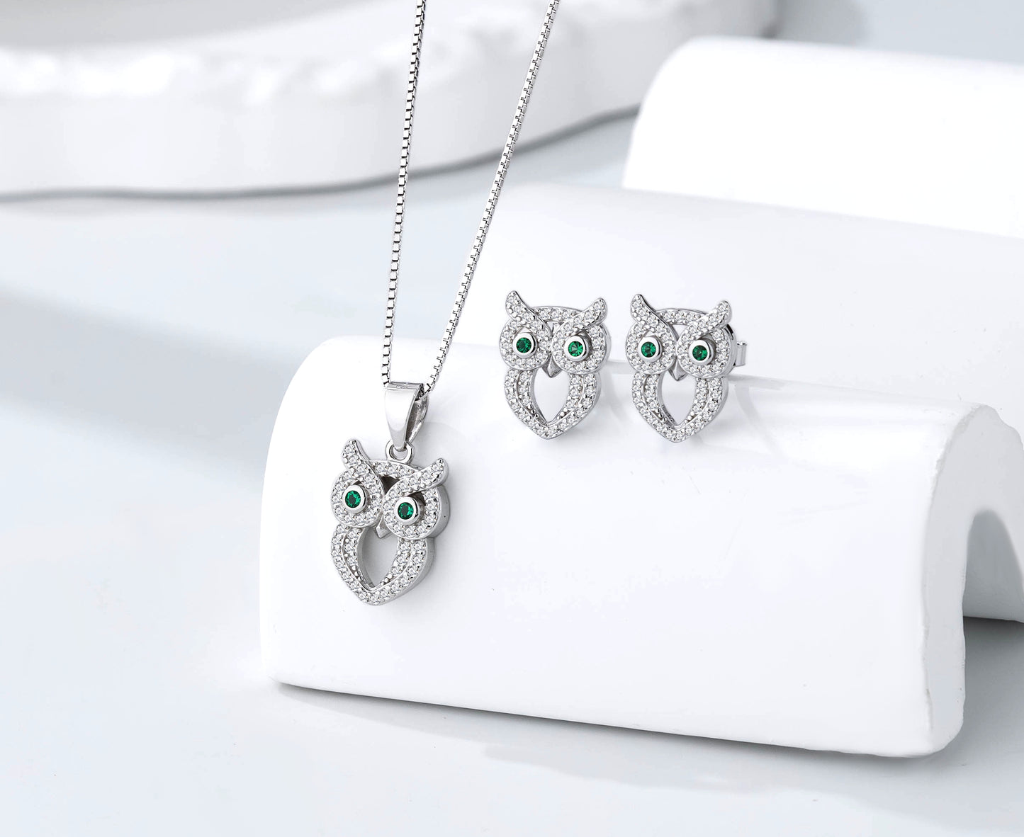 Owl Pendant Set