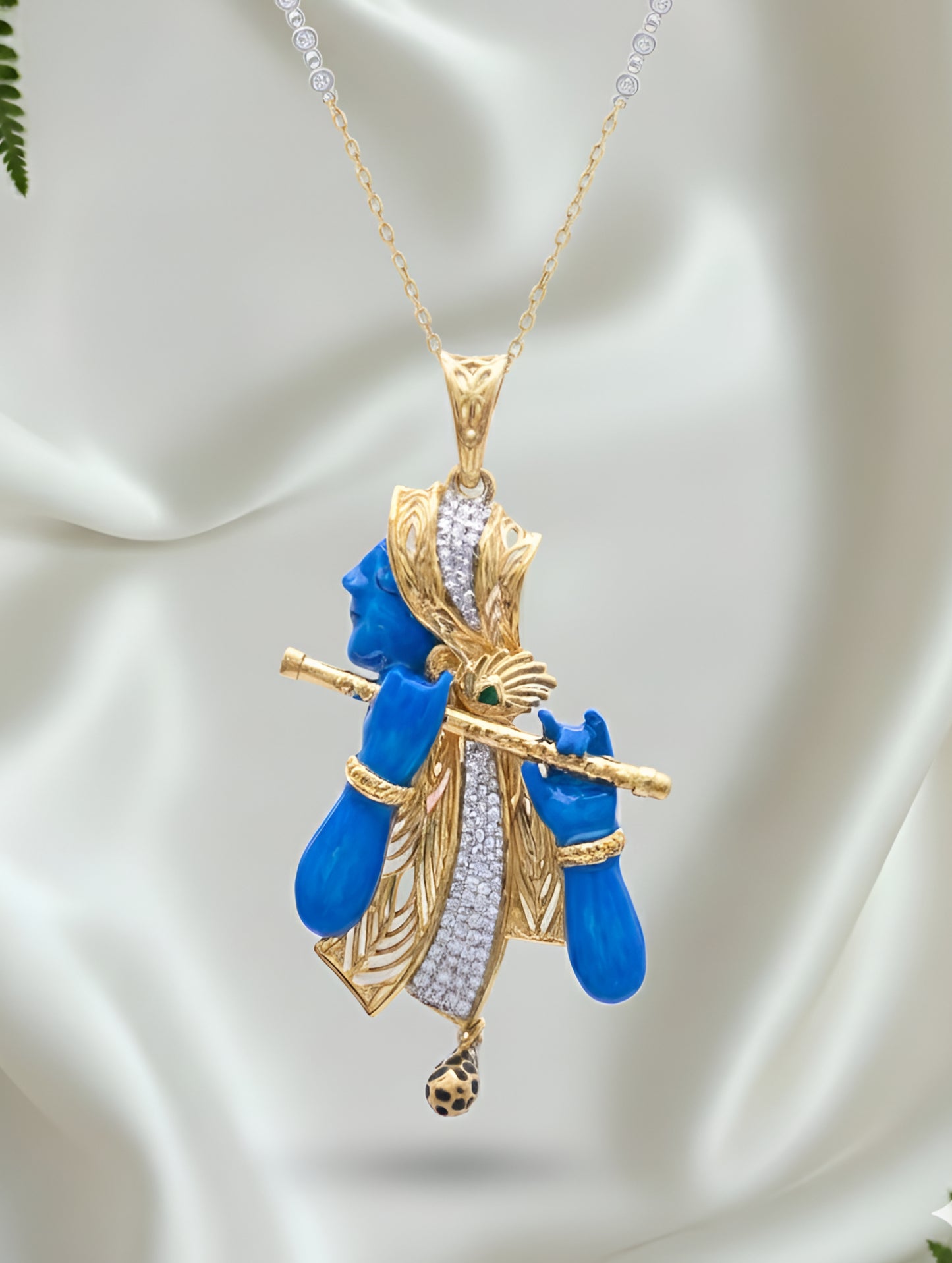 PREMIUM DIVINE LORD KRISHNA PENDANT