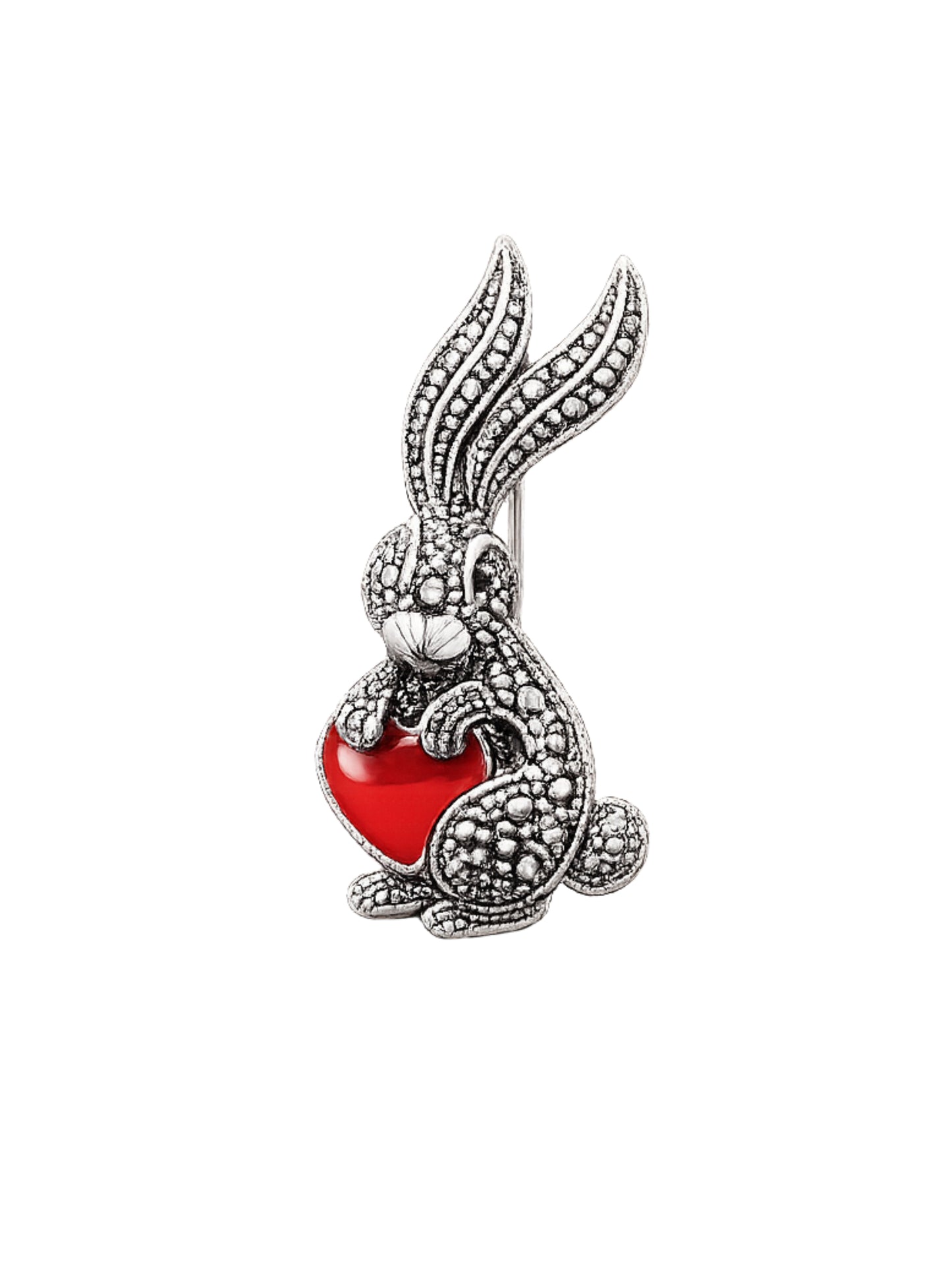 AMOUR BUNNY BROOCH