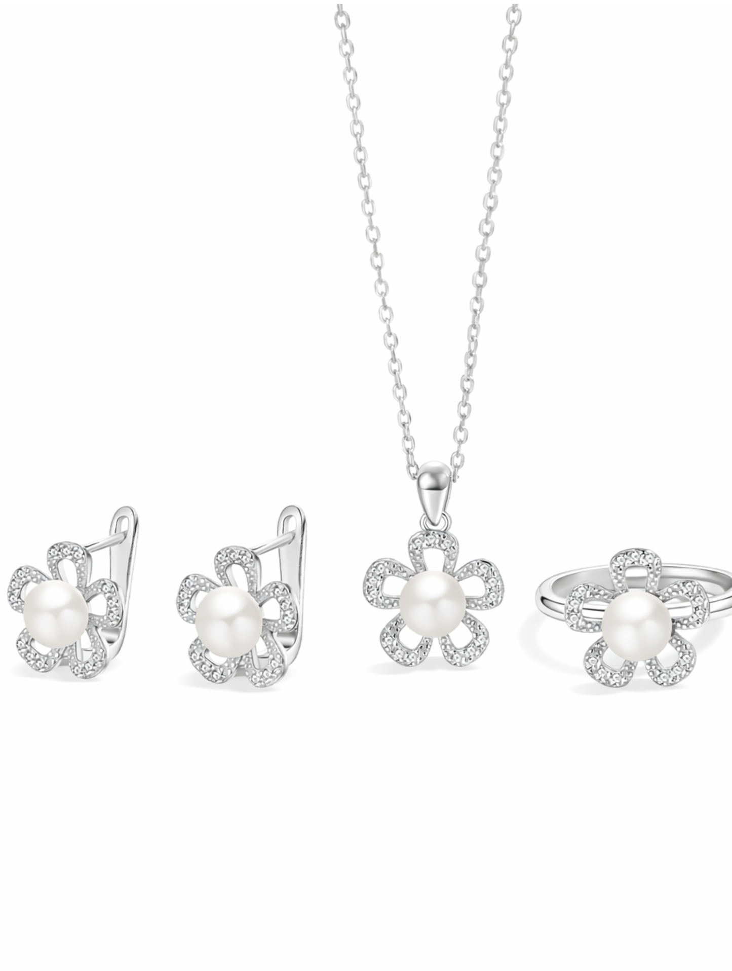 Pearl Blossom Elegance Set