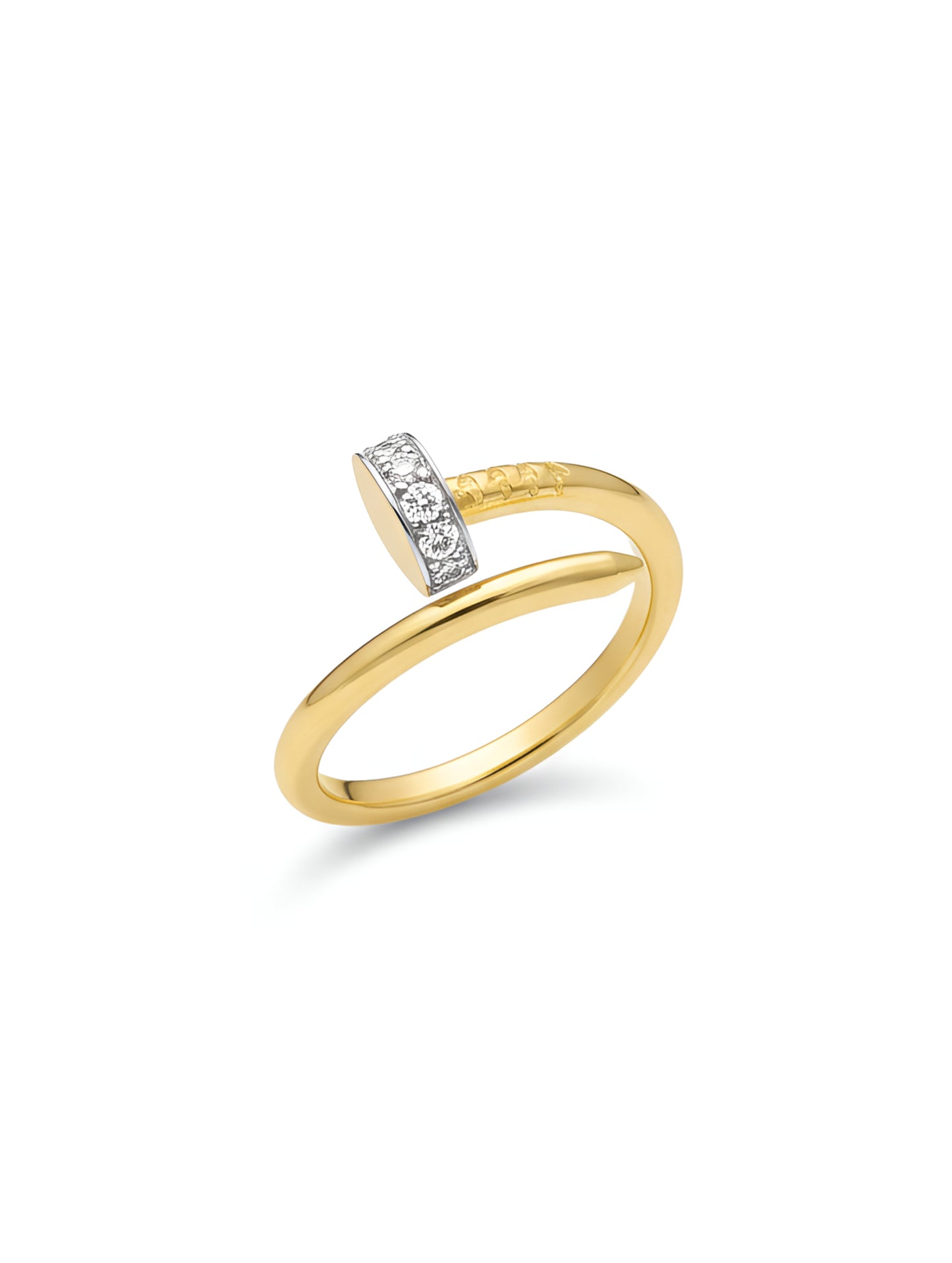 Premium  Golden Loop Ring