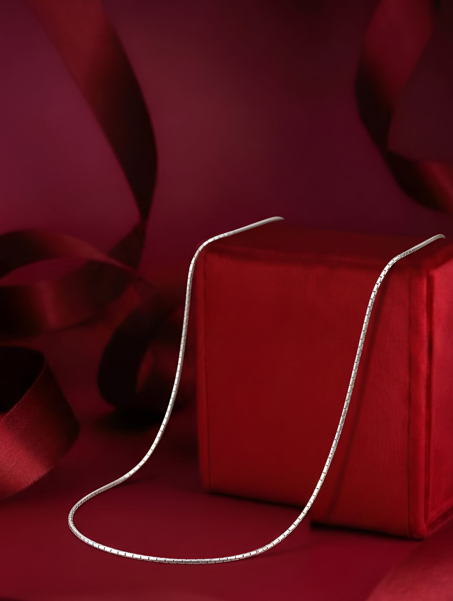 SILVER SERPENT MEN'S CHAIN