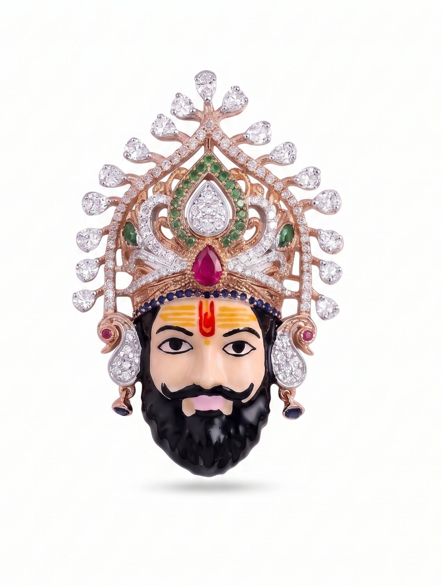 The Khatushyam Heritage Pendant Brooch