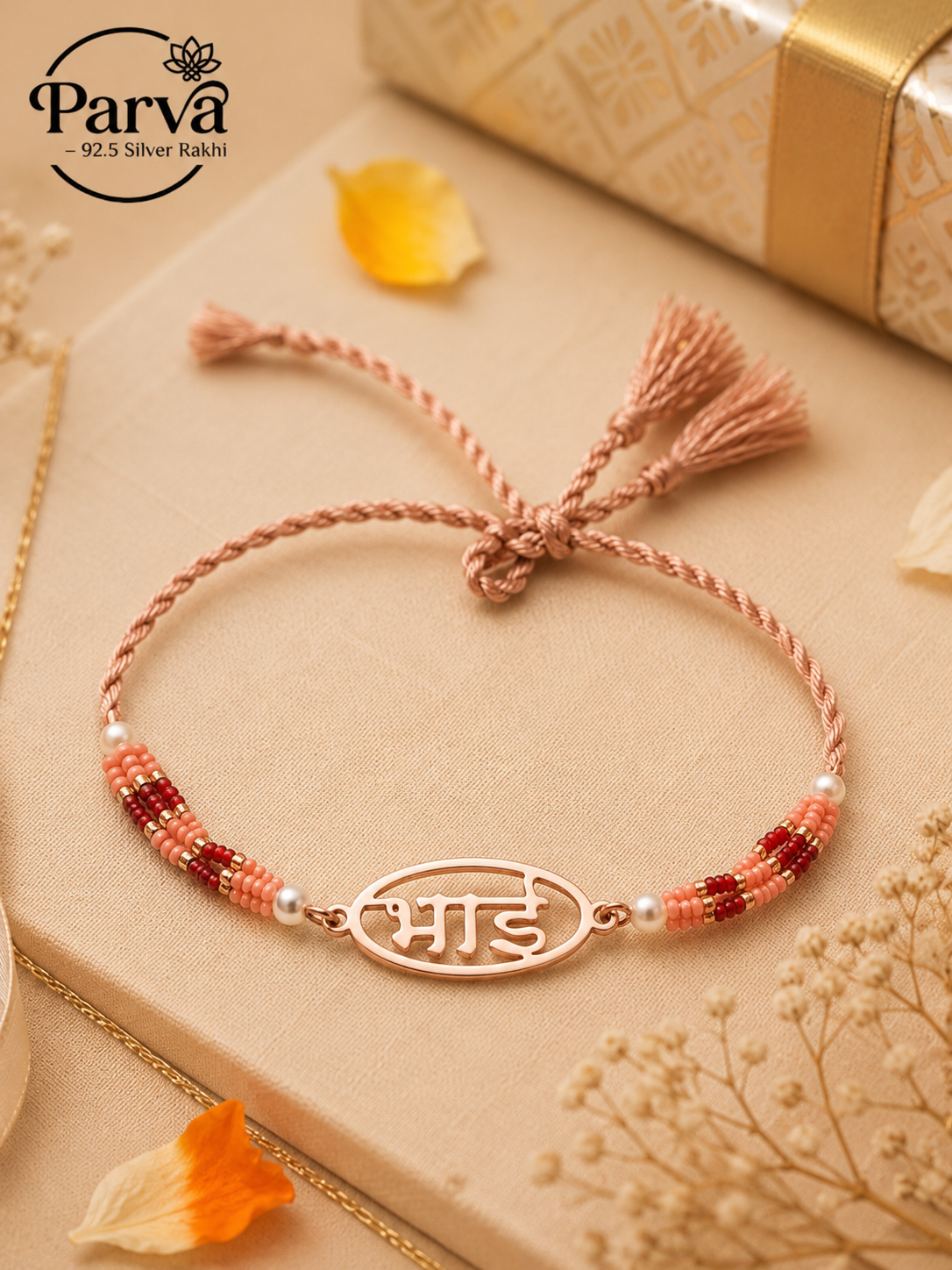 BHAI BLESSINGS SILVER RAKHI