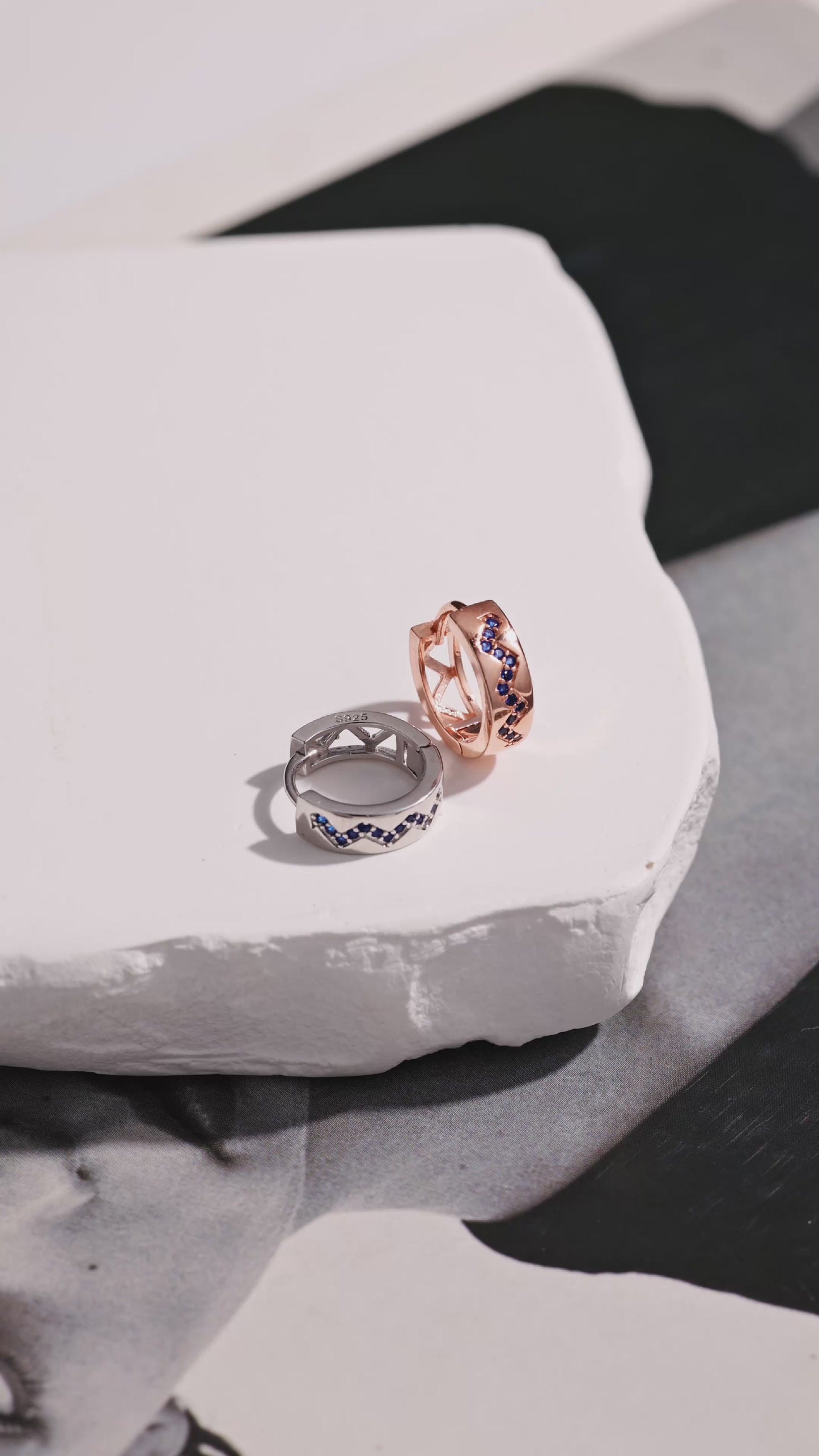 Load and play video in Gallery viewer, AAFREEN EARRINGS
