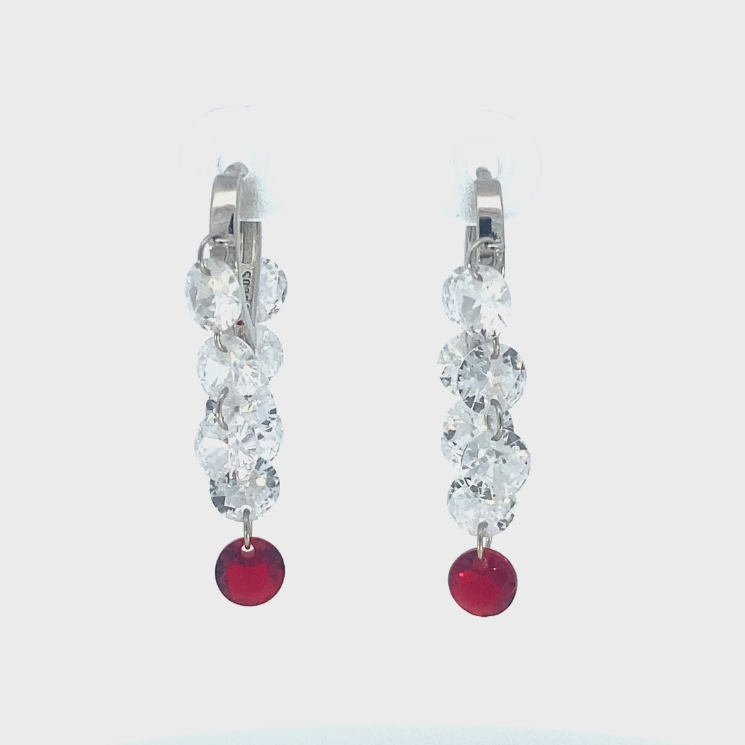 Load and play video in Gallery viewer, AAFREEN EARRINGS (STYLE 8453)
