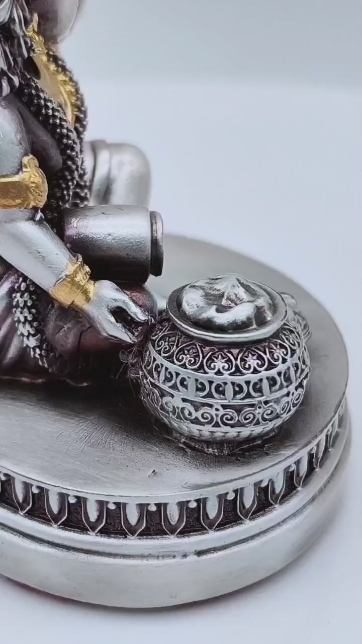 Load and play video in Gallery viewer, Krishna Vatsalya Premium Silver Murti
