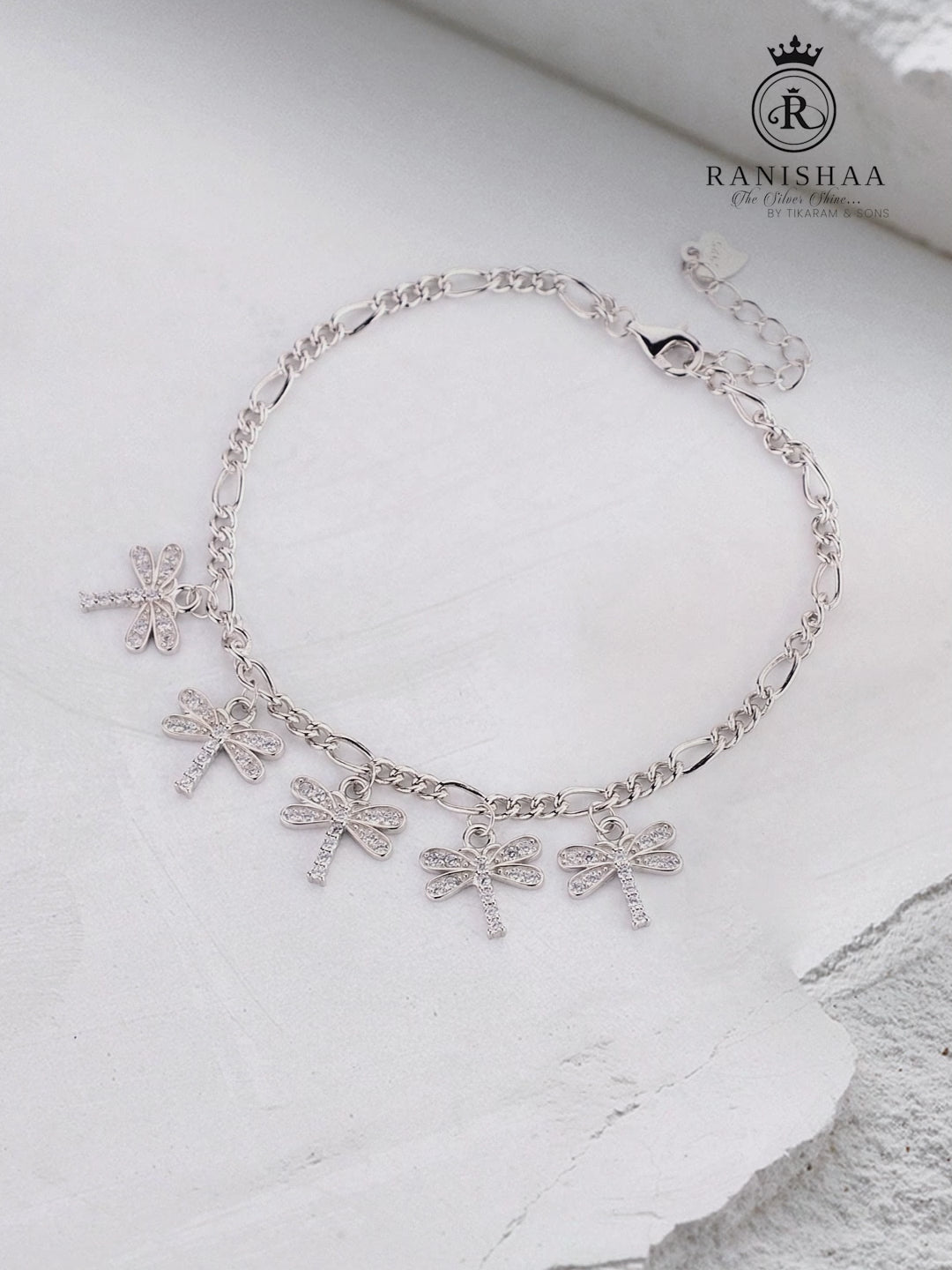 Load and play video in Gallery viewer, CELESTIAL DRAGONFLY BRACELET
