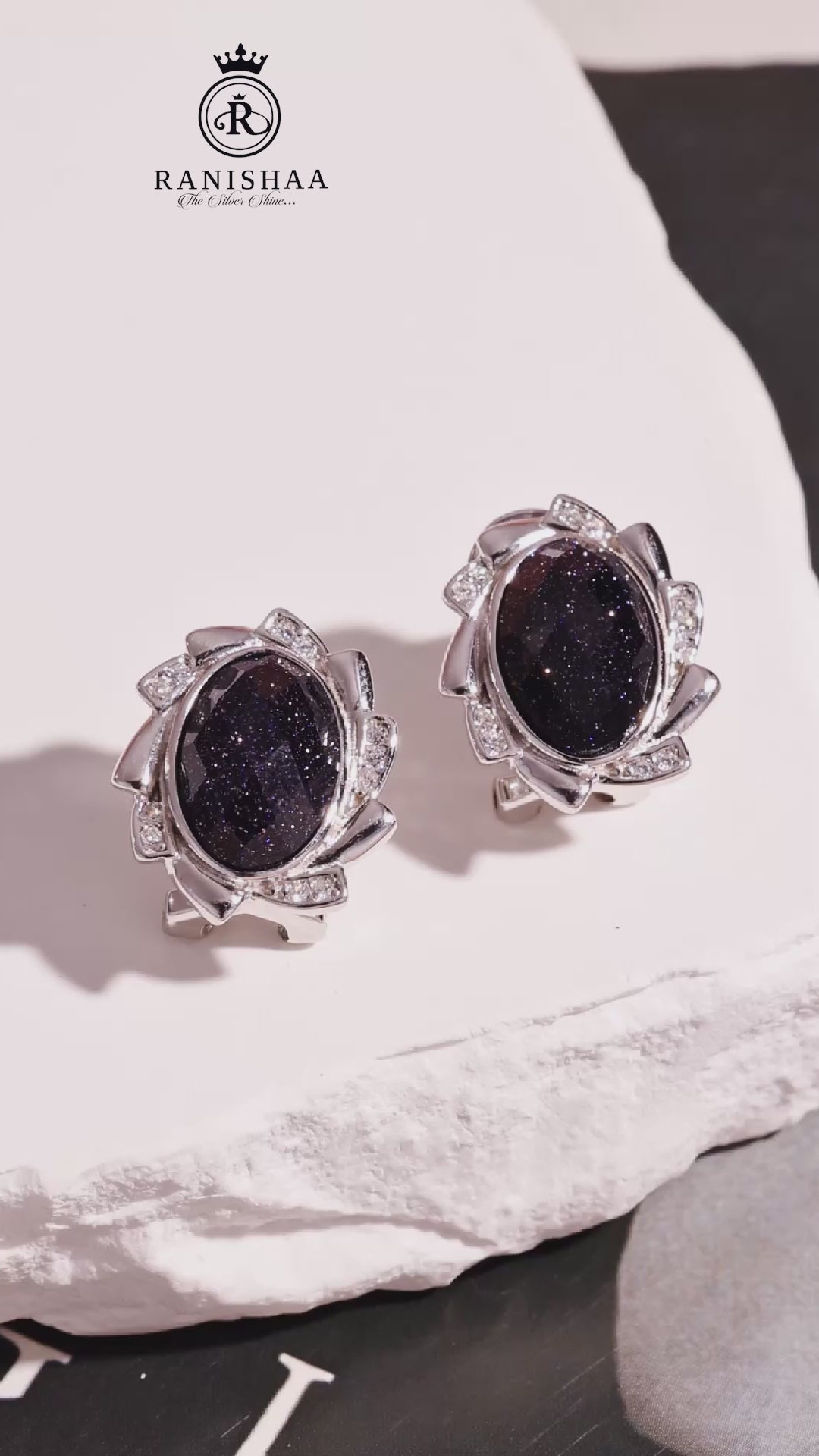 Load and play video in Gallery viewer, DILKASH EARRINGS
