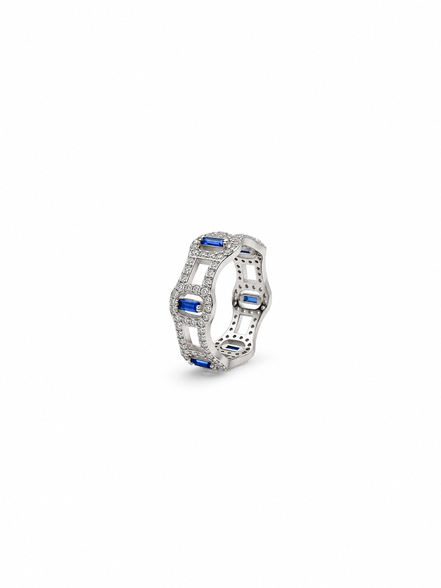 Blue Velvet Ring