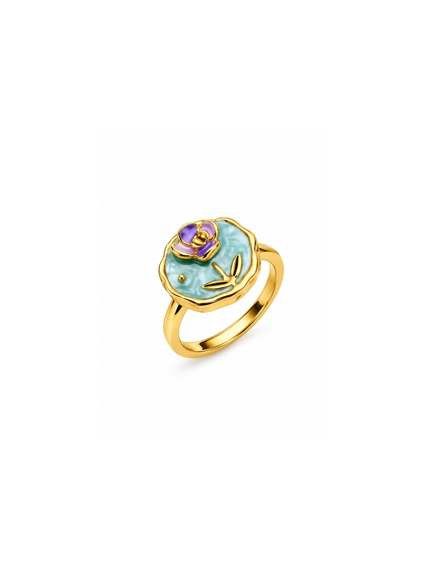 Golden Flora Ring
