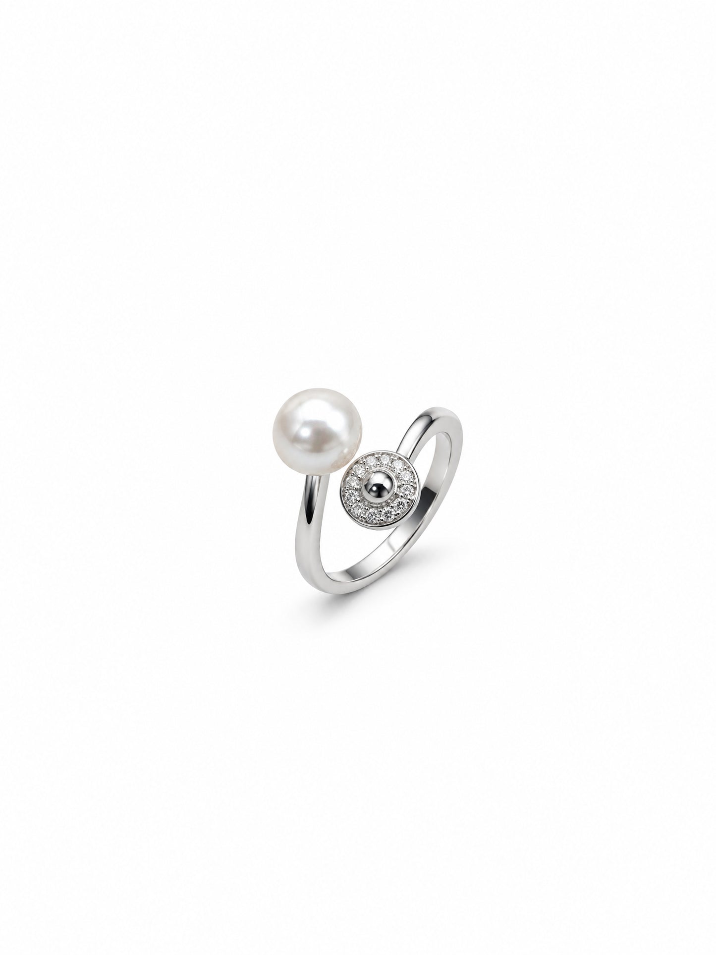 Pearl Orbit Ring