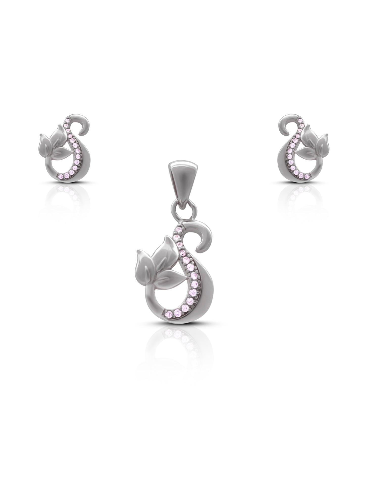 Serene Swan Charm Set