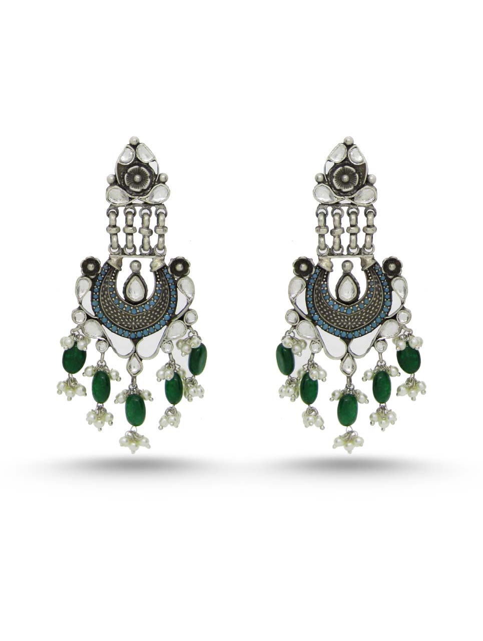 Load image into Gallery viewer, DILKASH EARRINGS (STYLE 1065)

