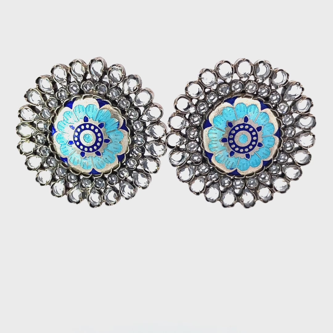 Load and play video in Gallery viewer, DILKASH EARRINGS (STYLE 1024)
