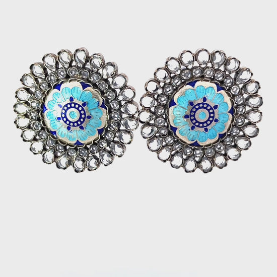 Load and play video in Gallery viewer, DILKASH EARRINGS (STYLE 1024)
