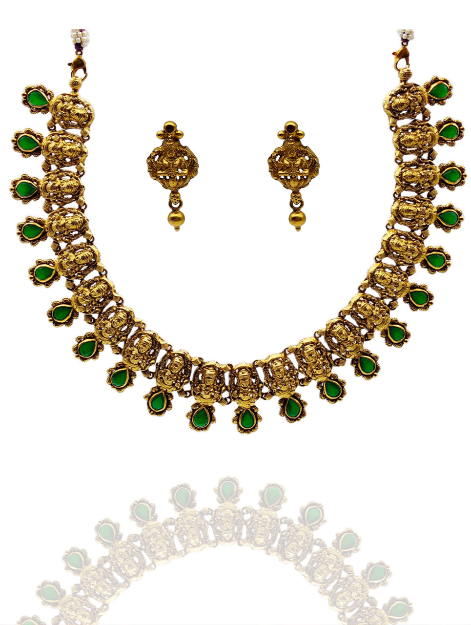 Load image into Gallery viewer, IBAADAT NECKLACE (STYLE 1395)
