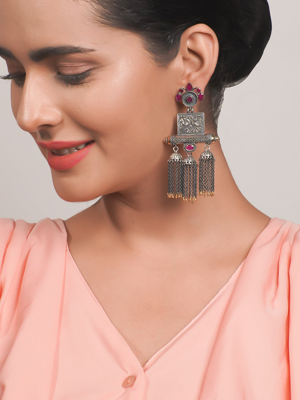 Load image into Gallery viewer, NAZAKAT EARRINGS (STYLE 926)
