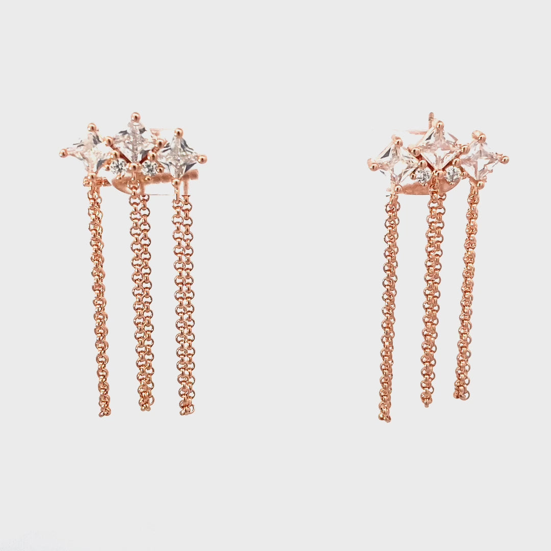 Load and play video in Gallery viewer, AAFREEN EARRINGS (STYLE 9469)
