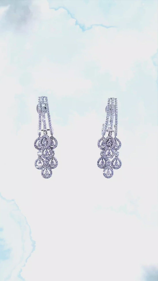 Load and play video in Gallery viewer, AAFREEN EARRINGS (STYLE 8171)
